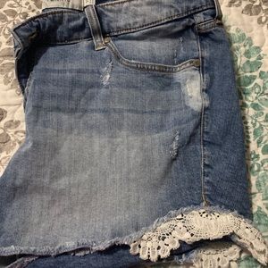 Jean shorts
